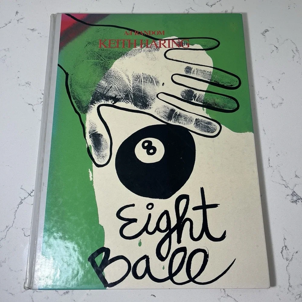 Keith Haring Art Random Book #6 Japan 1989 Eight Ball Kyoto Shoin RARE